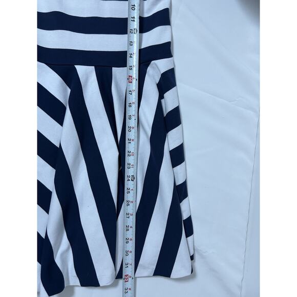 Polo Ralph Lauren Girls Fit & Flare Stripes Navy White Dress Size Large Nautical - Picture 6 of 7